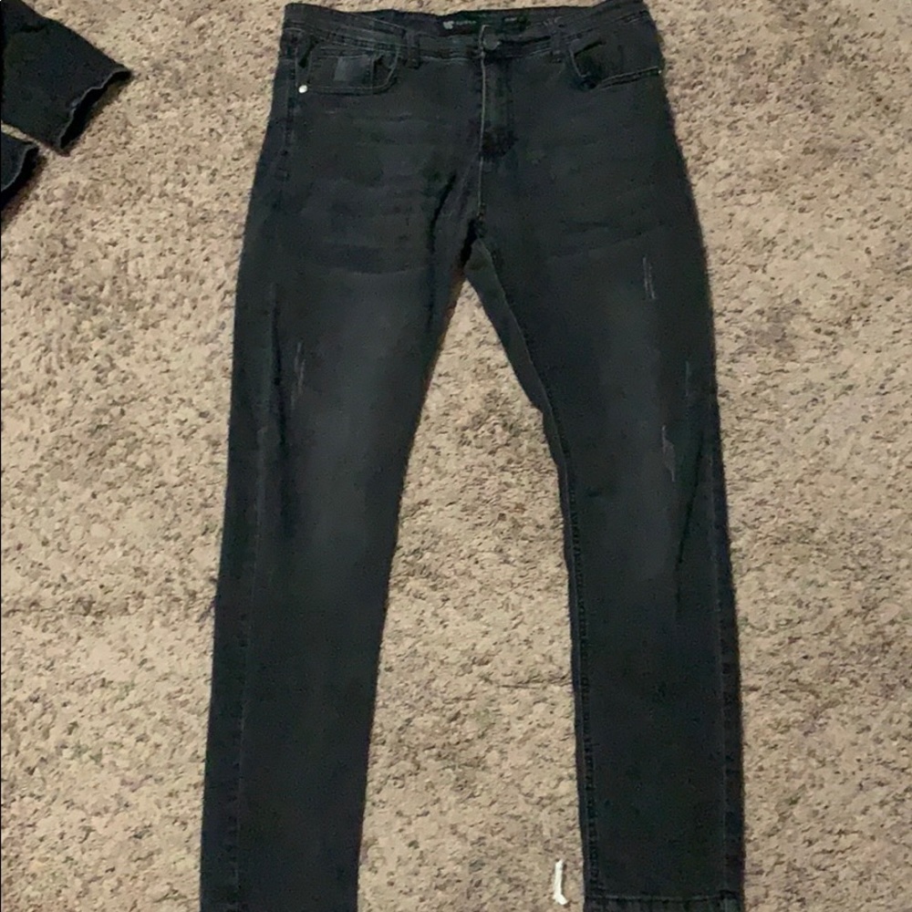 All black jeans